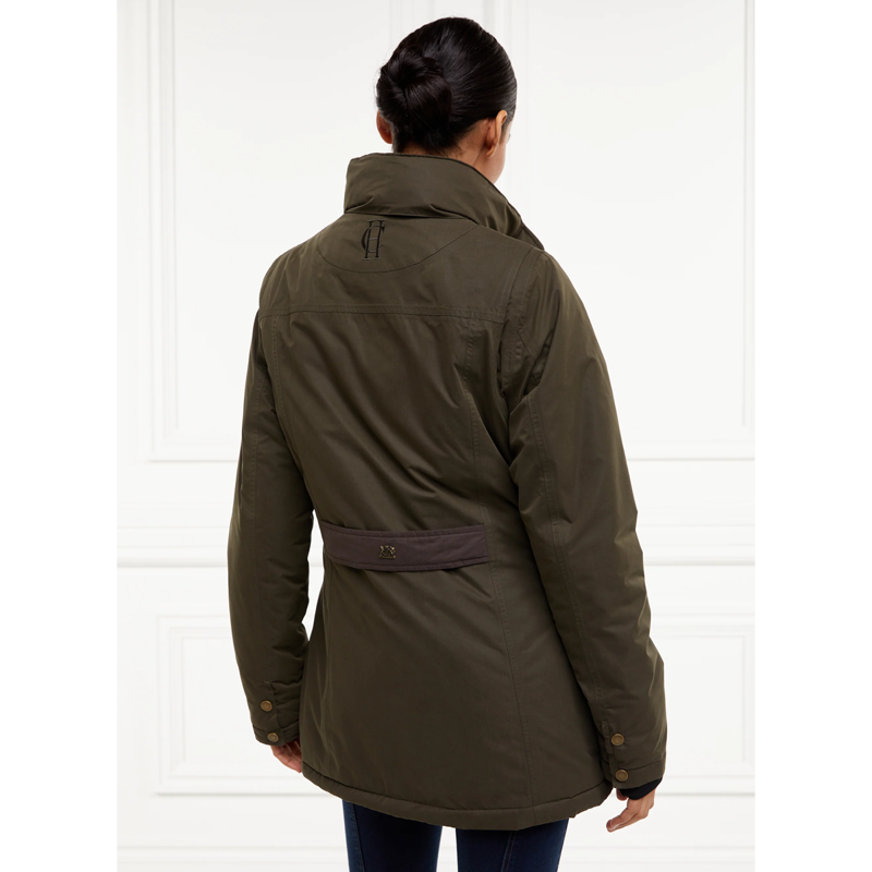 Holland Cooper Stamford Country Coat - Khaki-5